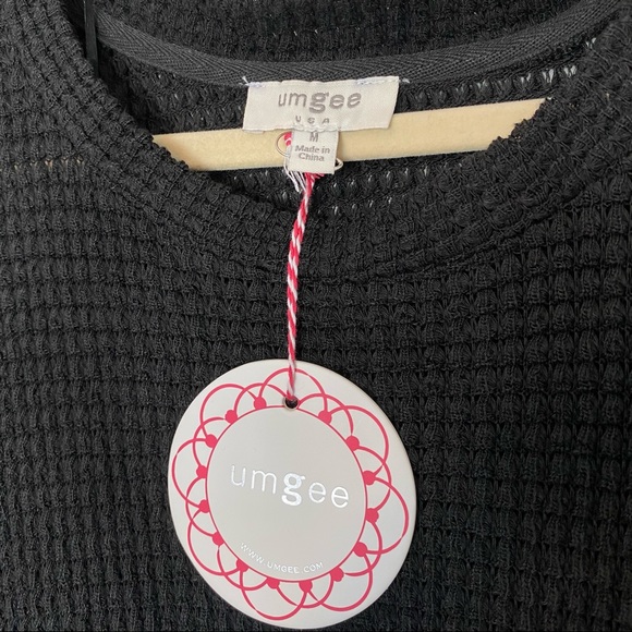 Waffle Print Oversized Sweater - Picture 4 of 6